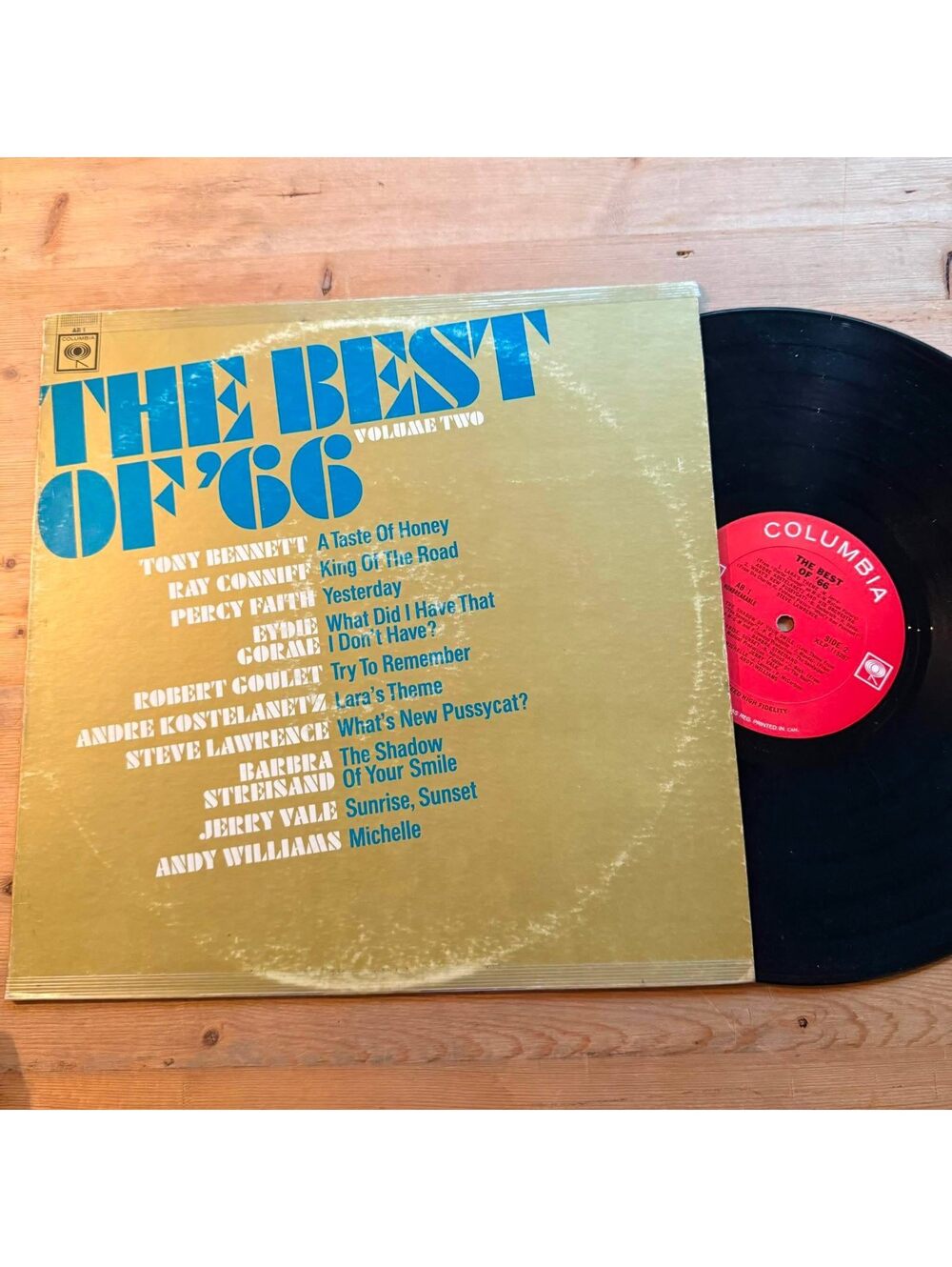 Various - The Best of '66 Volume Two 33rpm VG+ VR24